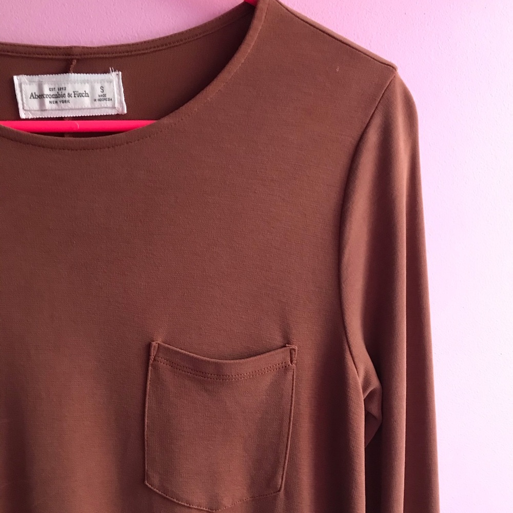 Long sleeve t-shirt dress